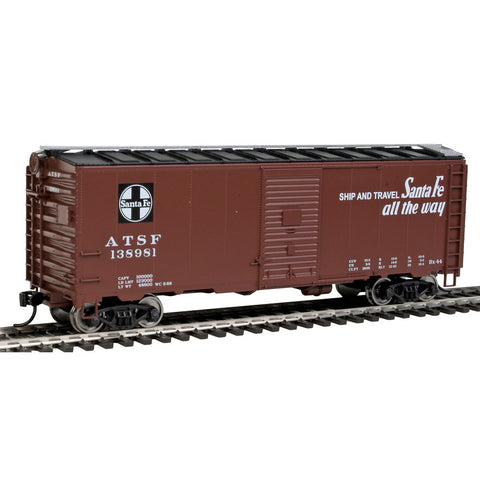 HO 40' BOXCAR ATSF #-81