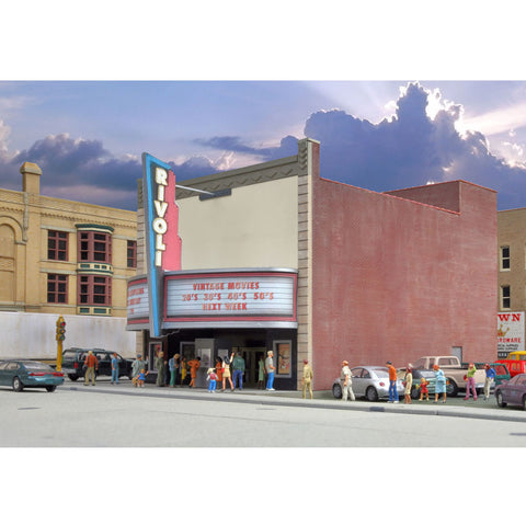 WALTHERS HO Rivoli Theater Kit