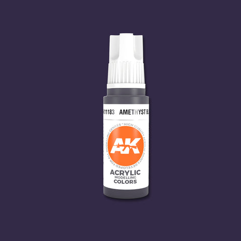 AKI Amethyst Blue 3G Acrylic Paint 17ml Bottle