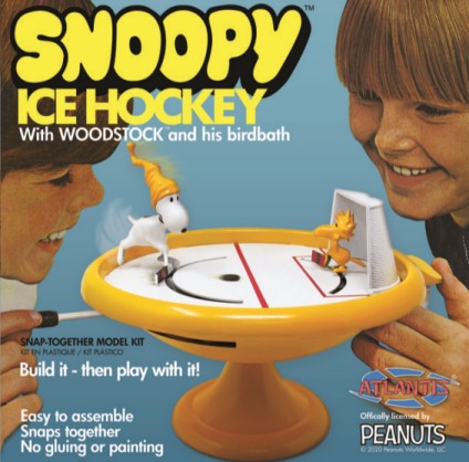 ATLANTIS Snoopy Ice Hockey Game (Snap)
