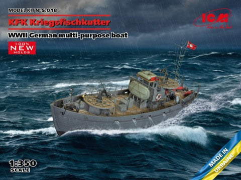 ICM 1/350 WWII German KFK Kriegsfichkutter Multi-Purpose Boat