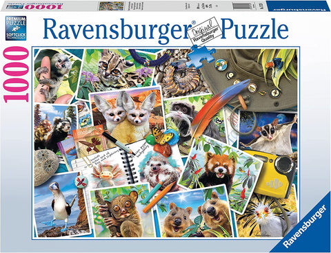 RAVENSBURGER A Traveler's Animal Journey 1000 pc