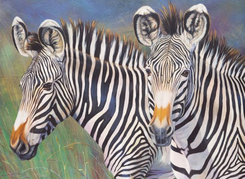 Zebras Paint by Number Age 8+ (11.25"x15.375")