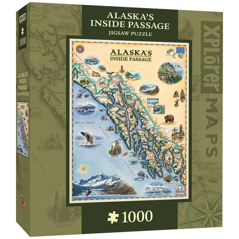 1000-PIECE Alaska Inside PUZZLE