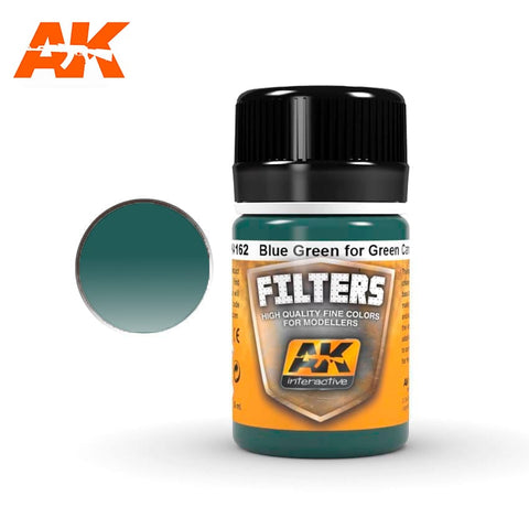 AKI Light Green Filter for Vehicles Enamel Paint 35ml Bottle