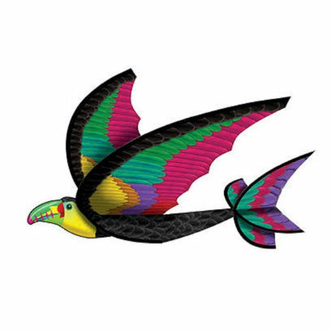 X Kites Flexwing 3-d Nylon 25-inches Glider Toucan