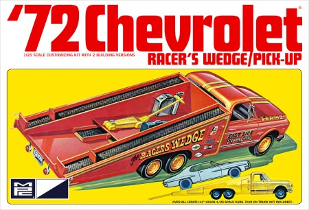 MPC 1/25 1972 Chevrolet Pickup Truck w/Racer's Wedge Body