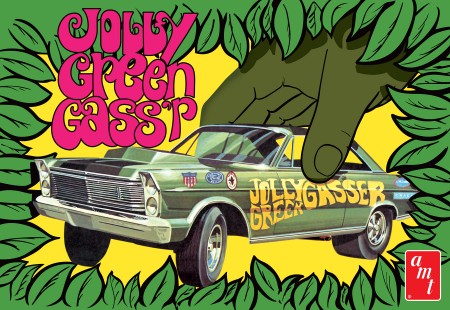AMT 1/25 1965 Ford Galaxie Jolly Green Gasser