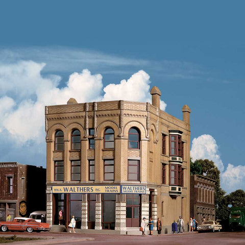 WALTHERS HO Water Street Kit