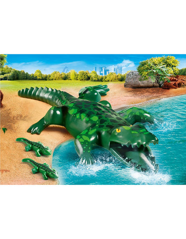 PLAYMOBIL ALLIGATOR WITH BABY