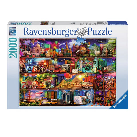 2000-PIECE World of Books PUZZLE