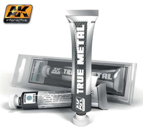 AKI True Metal Wax Silver 20ml Tube