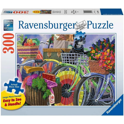300-LARGE-PIECE BICYCLE GROUP PUZZLE