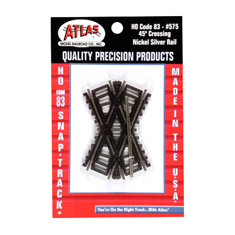 ATLAS HO Code 83 Track 45-Degree Crossing