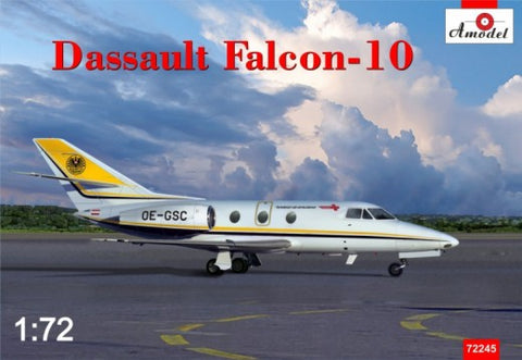 1/72 Dassault Falcon 10 Early Corporate Jet Aircraft