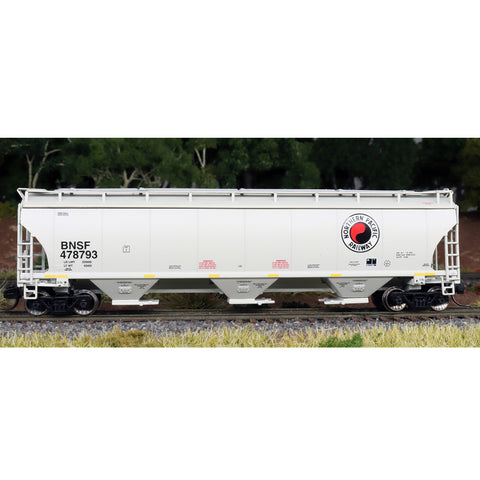 N TRINITY 3-BAY COVERED HOPPER BNSF / NP