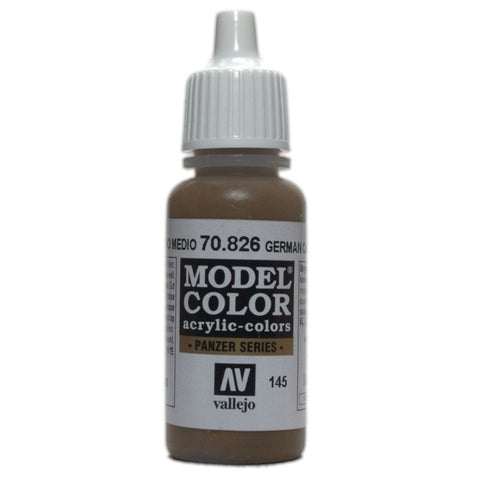 VALLEJO 17ml Bottle German Camouflage Pale Brown Model Color