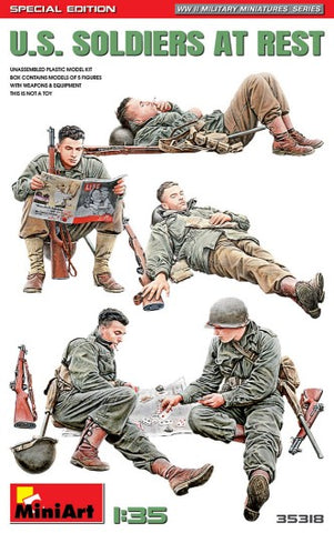 MINIART 1/35 US Soldiers at Rest (5) (Special Edition)