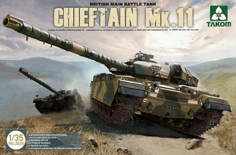 TAKOM 1/35 British Chieftain Mk 11 Main Battle Tank