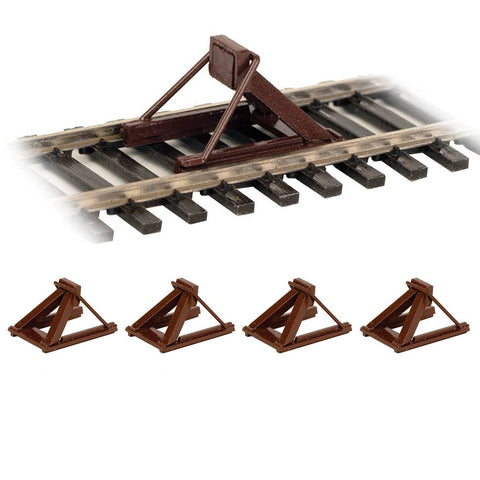 HO TRACK BUMPER BROWN (4)