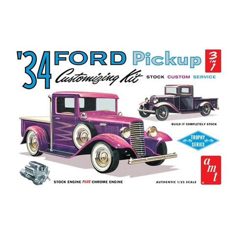 AMT 1/25 1934 Ford Customizing Pickup Truck