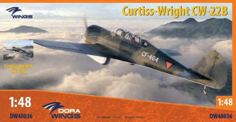 DORA WINGS 1/48 Curtiss Wright CW22B Advanced Trainer Aircraft