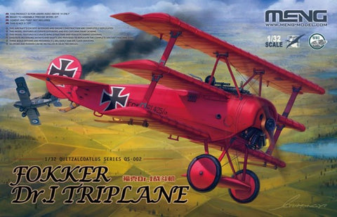 MENG 1/32 Fokker Dr I Red Baron Triplane