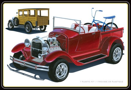 AMT 1/25 1929 Ford Woody Vehicle (4 in 1)