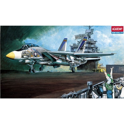 ACADEMY 1/48 F14A Tomcat USN Fighter