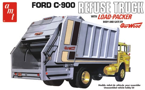 AMT 1/25 Ford C900 Refuse (Garbage) Truck w/Load Packer