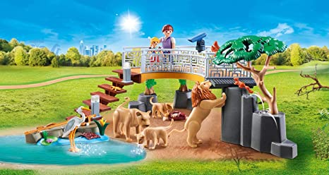 PLAYMOBIL LION ENCLOSURE