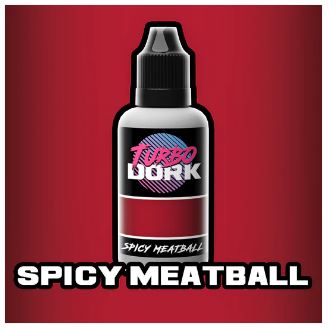 TURBO DORK Spicy Meatball Metallic Acrylic Paint 20ml Bottle