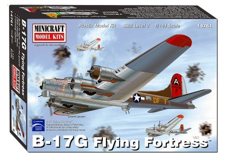 MINICRAFT 1/144 B17G Flying Fortress Aircraft