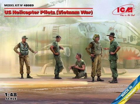 ICM 1/48 US Helicopter Pilots Vietnam War (5)