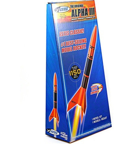 ESTES ROCKET Alpha III Launch Set E2X Easy-to-Assemble