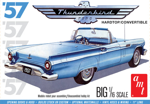 AMT 1/16 1957 Ford Thunderbird Hardtop/Convertible