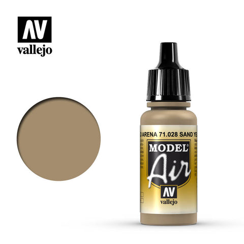 VALLEJO 17ML Sand Yellow Model Air