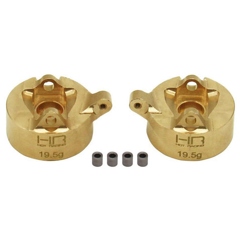 HOTRACING Extra Heavy Brass Front Steering Knuckle SCX24