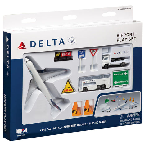 DELTA AIRLINES PLAYSET