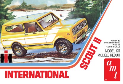 AMT  1/25 1977 International Harvester Scout II Truck II TRUCK