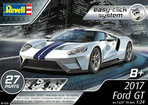 REVELL  1/24 2017 Ford GT (Silver) (Snap)