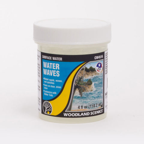 WOODLAND SCENICS Surface Water Waves 4oz