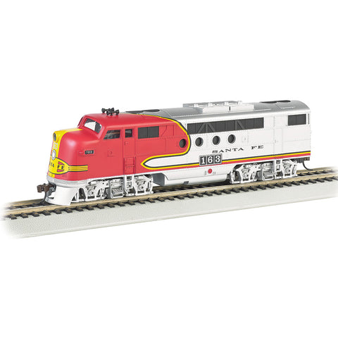 BACHMANN HO EMD FT-A, TCS WowSound DCC, Santa Fe Warbonnet #163