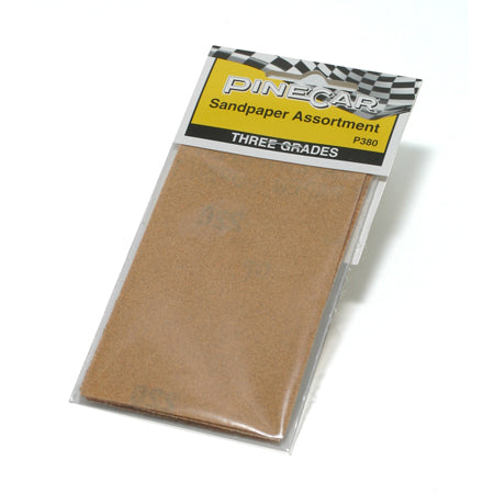 PINECAR Sandpaper Assortment