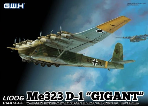 LION ROAR  1/144 WWII Me323D1 Gigant German Military Transport Aircraf