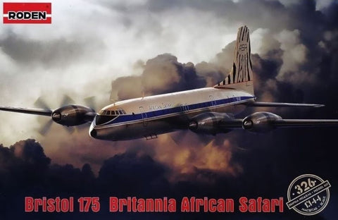 RODEN 1/144 Bristol 175 Britannia African Safari Airliner