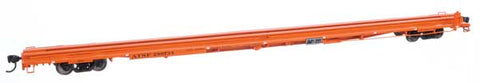 WALTHERS HO 85' General American G85 Flatcar - Ready to Run -- Santa Fe #290734