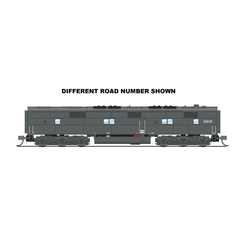 BROADWAY LIMITED EMD E7B - Sound & DCC - Paragon4(TM) -- Southern Pacific #5917 (gray, red)