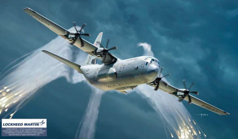 ACADEMY 1/144 C130J30 Super Hercules Aircraft