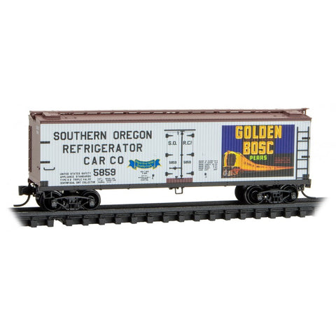 N 40' WOOD REEFER MT&L SORC 5659